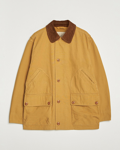 Gant Canvas Field Jacket Peanut Butter – Gelb