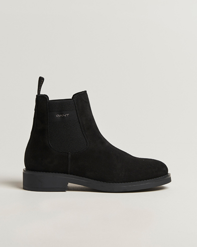 GANT Prepdale Suede Chelsea Boot Black – Schwarz