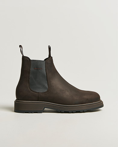 GANT Blisdor Rough Leather Chelsea Boot Dark Brown – Braun