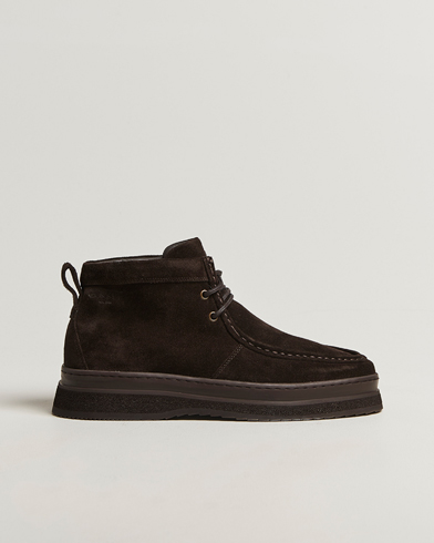 Gant Blistown Suede Moc Toe Boot Espresso Brown – Braun