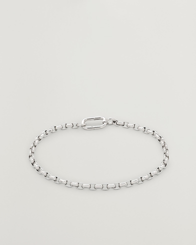 Tom Wood Lee Bracelet Thick Silver – Silber
