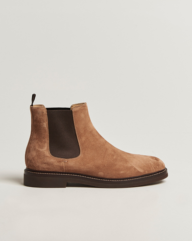 Brunello Cucinelli Chelsea Boots Brown Suede – Braun