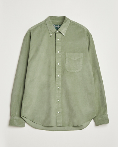 Herren | Gitman Vintage | Gitman Vintage Corduroy Button Down Shirt Sage