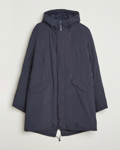 Herno Waterproof Fishtail Parka Navy – Blau