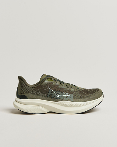Hoka One Mach 6 Running Sneakers Antique Olive/Truffle Salt – Grün