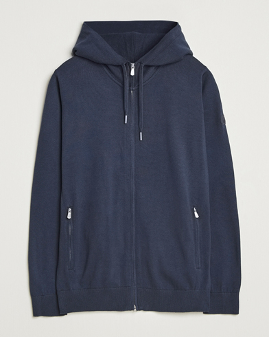 Sail Racing Bowman Knitted Full Zip Hoodie Navy – Blau
