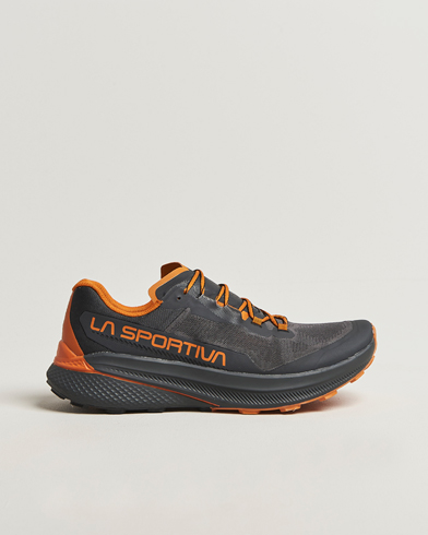 La Sportiva Prodigio Trail Run Sneakers Carbon/Marmalade – Grau