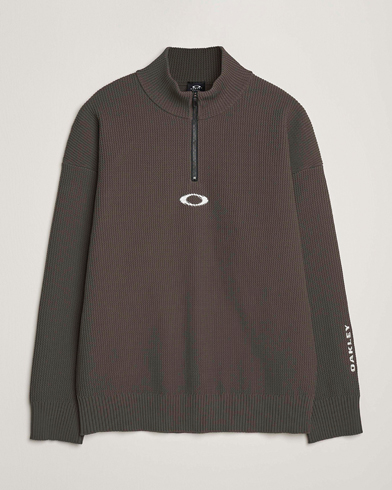 Oakley FGL New Retro Half Zip Sweater Black – Grau