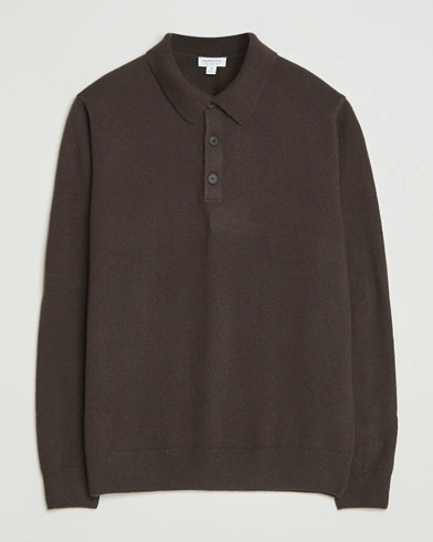  Cashmere Polo Truffle