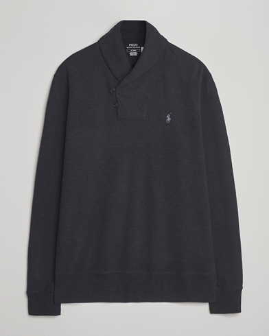Polo Ralph Lauren Shawl Collar Pullover Polo Black – Schwarz