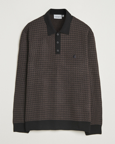 Herren | Carhartt WIP | Carhartt WIP Lowis Houndstooth Polo Vitola Heater