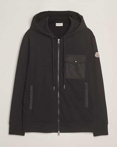 Moncler Full Zip Hoodie Black – Schwarz