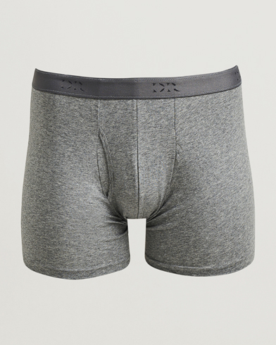 Derek Rose Pima Cotton Stretch Trunk Charcoal – Grau