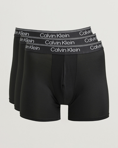 Calvin Klein 3-Pack Micro Stretch Boxer Brief Black – Schwarz