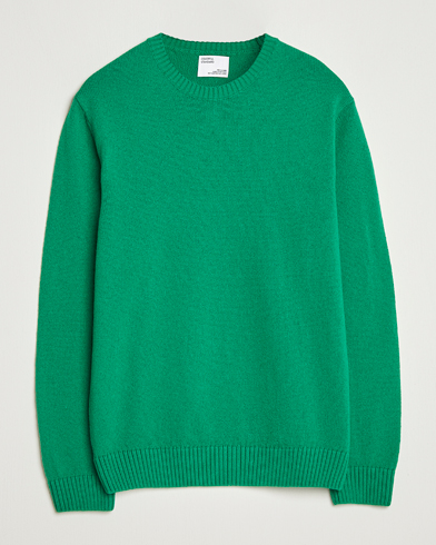 Colorful Standard Classic Merino Wool Crew Neck Kelly Green – Grün