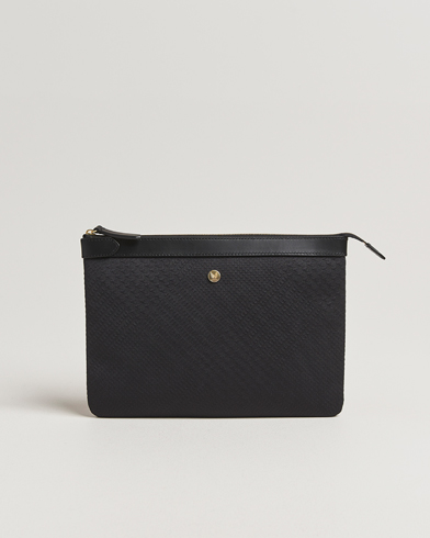 Mismo M/S Nylon Pouch Large Haptic Black/Black – Schwarz