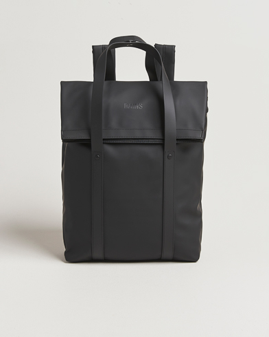 RAINS 2 Way Tote Backpack Black – Schwarz