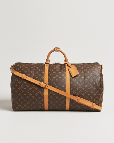 Louis Vuitton Pre-Owned Keepall Bandoulière 60 Monogram – Braun