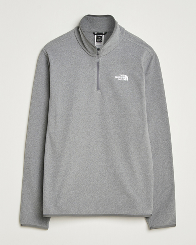 The North Face Glacier Fleece 1/4 Zip Grey – Grau