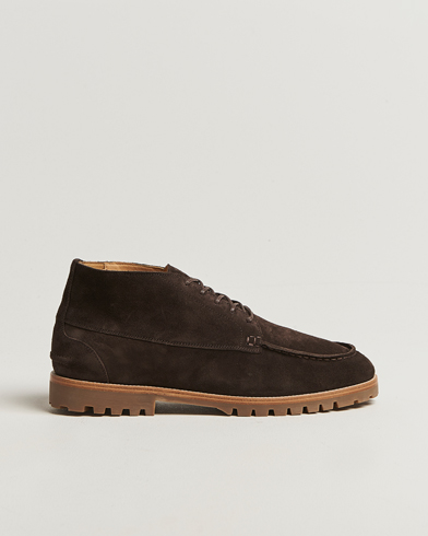Herren | CQP | CQP Silva Suede Boot Dark Brown