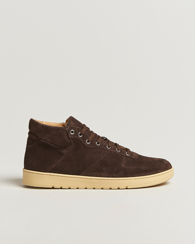 Herren | CQP | CQP Center Mid Suede Sneaker Dark Brown
