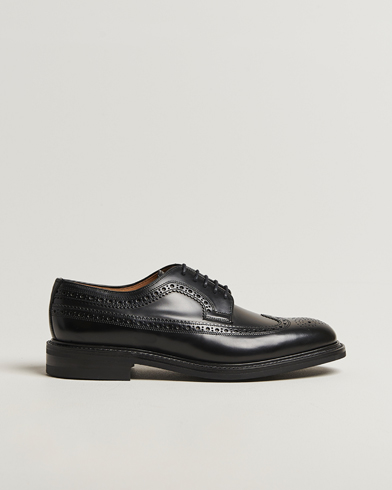 Loake Shoemakers Sovereign Longwing Derby Black – Schwarz
