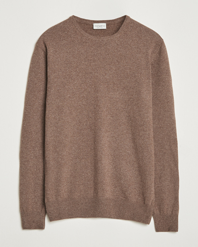 Morgano Wool/Cashmere Crewneck Brown – Braun