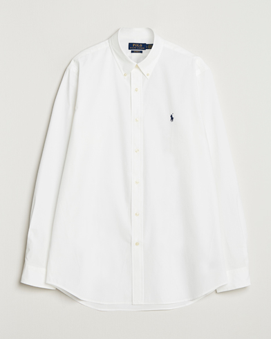 Polo Ralph Lauren Custom Fit Stretch Poplin Shirt White – Weiß