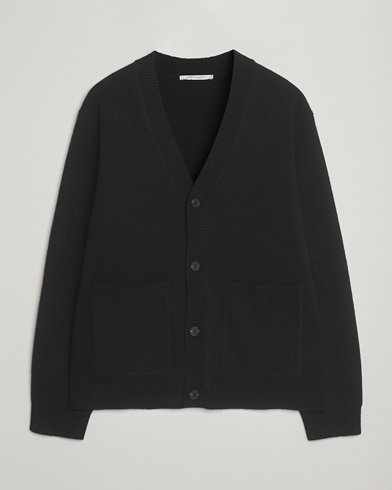 Lyle & Scott Cotton Cardigan Black bei Care of Carl