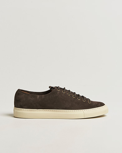 Buttero Tanino Suede Sneaker Dark Brown – Braun