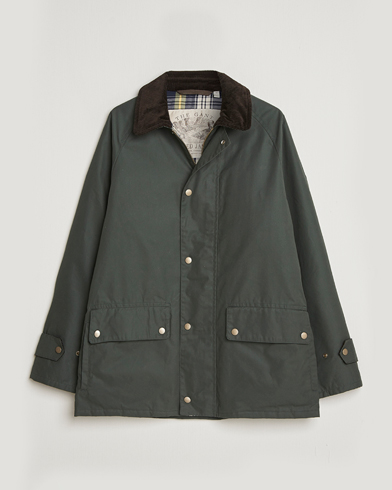 Gant Waxed Barn Jacket Woody Green – Grün