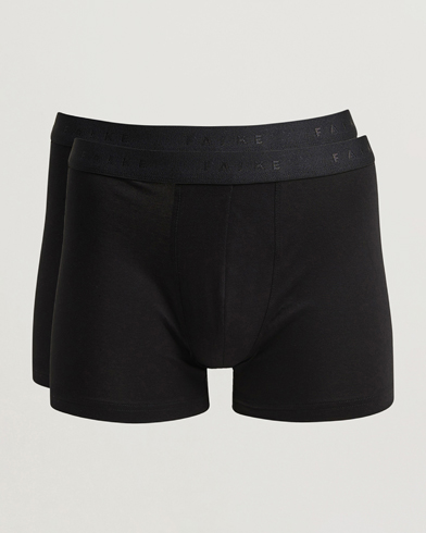 Herren | Falke | Falke 2-Pack Cotton Boxer Briefs Black