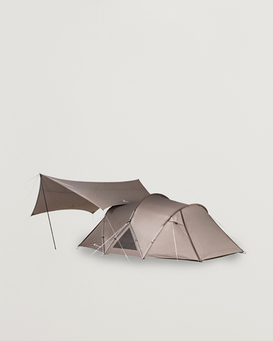 Snow Peak Land Nest Dome Medium Tent & Tarp Set Brown – Braun