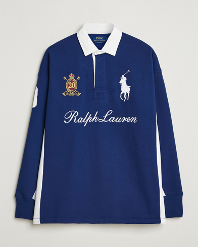 Polo Ralph Lauren Big Pony Rugby Sweater Fall Royal – Blau