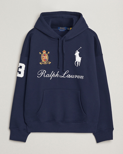 Polo Ralph Lauren Big Pony Hoodie Cruise Navy – Blau