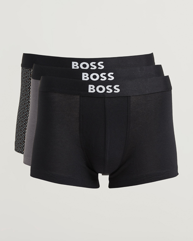 BOSS BLACK 3-Pack One Trunk Multi – Schwarz