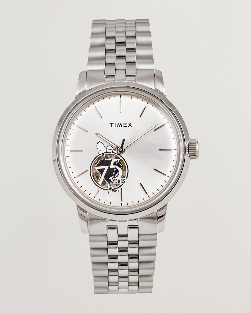  Timex Timex X Peanuts Snoopy Marlin Automatic 40mm Silver
