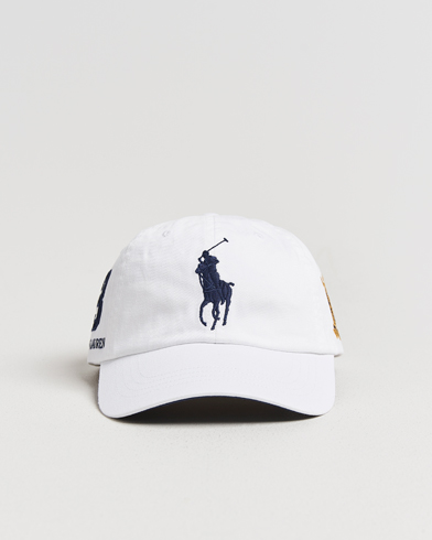 Polo Ralph Lauren Big Pony Twill Cap Ceramic White – Weiß