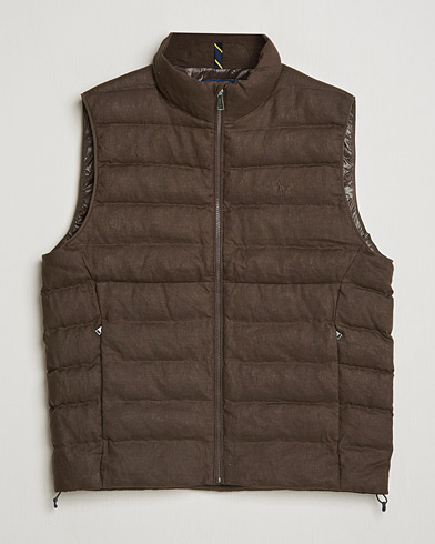 Polo Ralph Lauren Colden Vest Nutmeg Brown – Braun