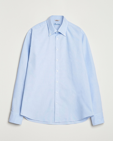 Stenströms Regular Fit Oxford Shirt Light Blue – Blau