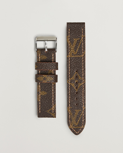 Herren | Care with Carl | Care with Carl Watch Strap Re-made Louis Vuitton Monogram