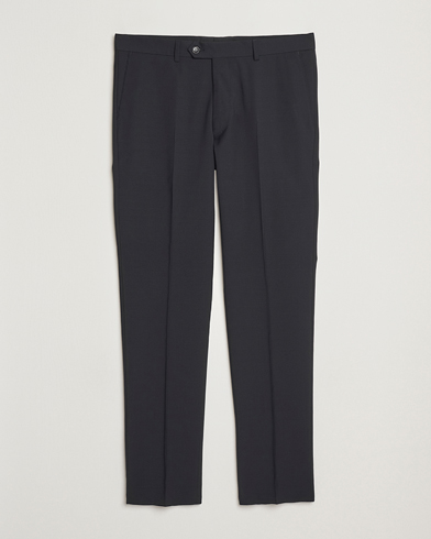 Oscar Jacobson Denz Wool Blend Trousers Black – Schwarz
