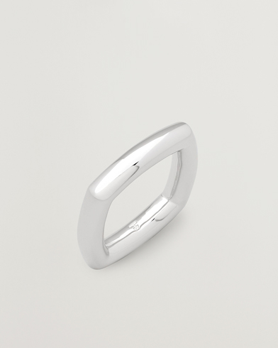 Tom Wood Frame Ring Slim Silver – Silber
