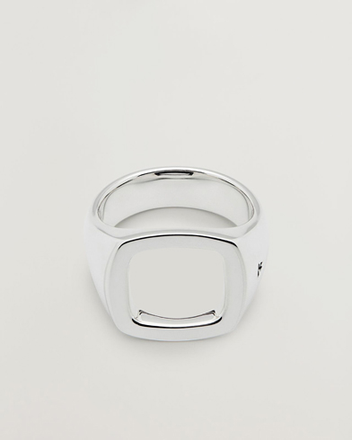 Tom Wood Cushion Open Ring Silver – Silber