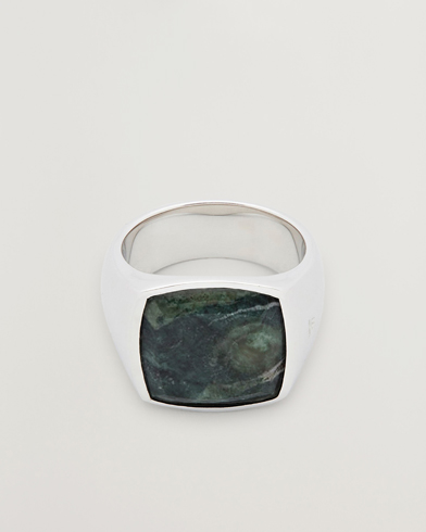 Tom Wood Cushion Ring Kambaba Silver – Silber