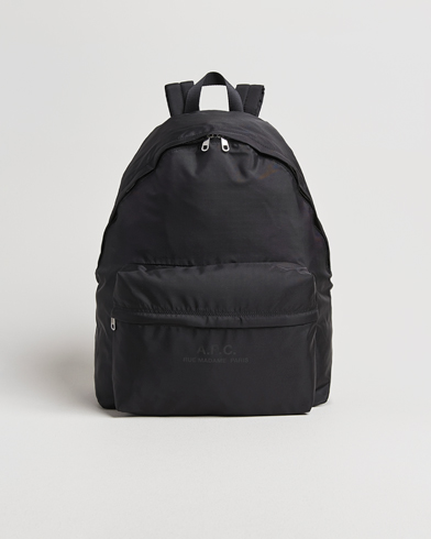 A.P.C. Backstage Nylon Cordura Backpack Black – Schwarz