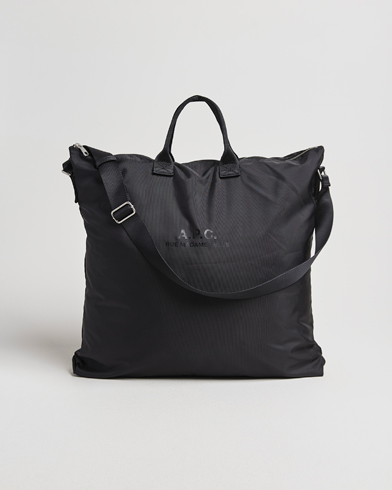A.P.C. Backstage Nylon Cordura Tote Bag Black – Schwarz