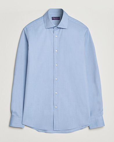 Ralph Lauren Purple Label Oxford Button Down Shirt Light Blue – Blau