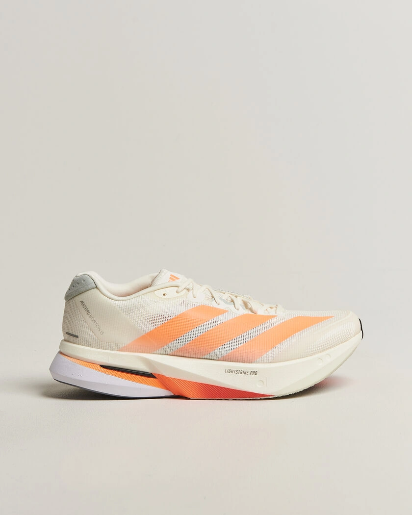 adidas Performance Adizero Boston 13 White/Orange – Weiß