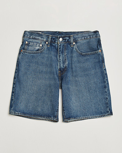 Levi's 468 Loose Denim Shorts Picnic And Friends – Blau